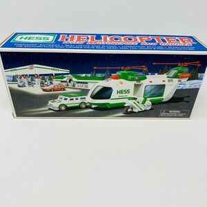 Hess Helicopter with Motorcycle & Cruiser